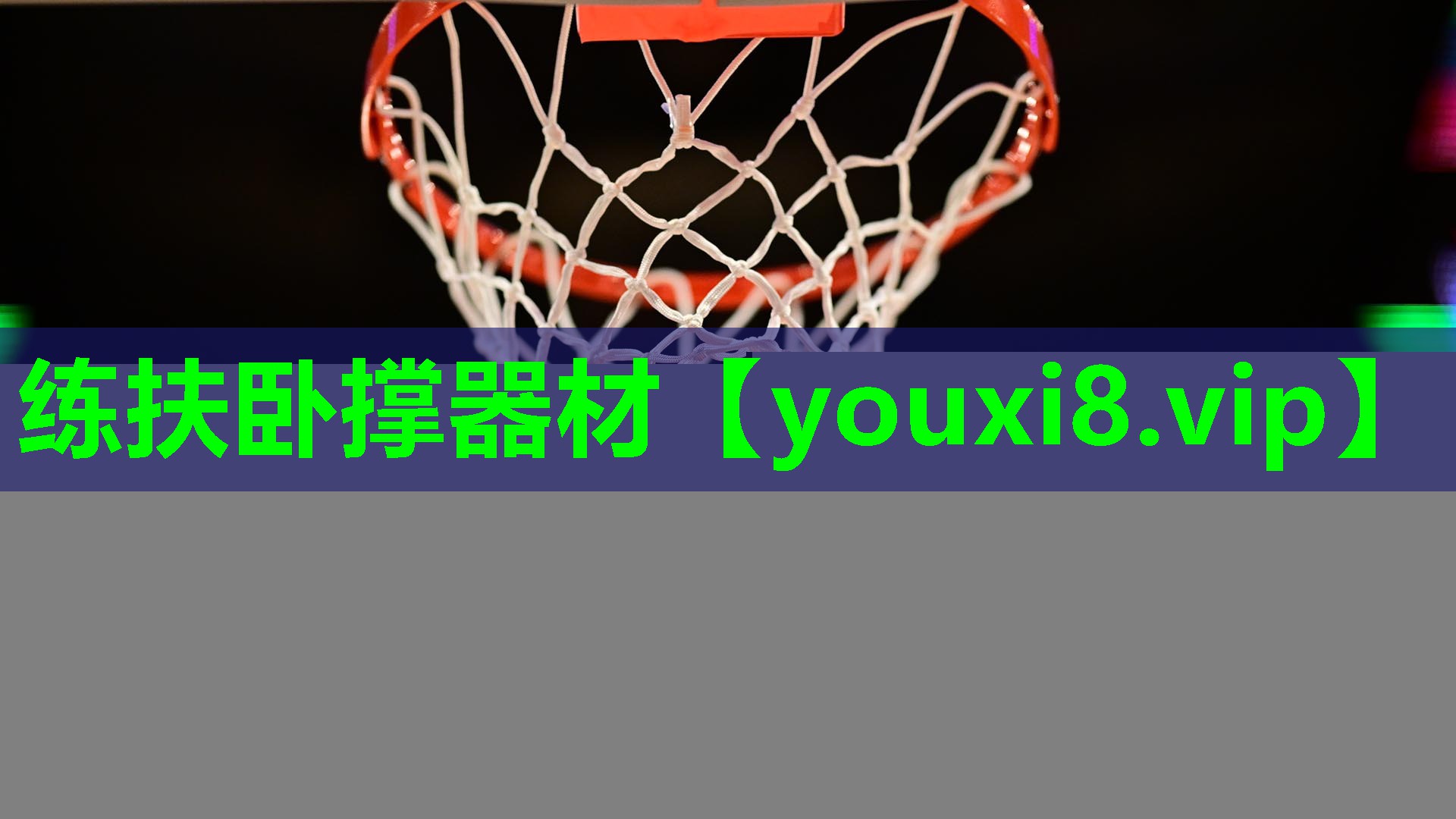 练扶卧撑器材